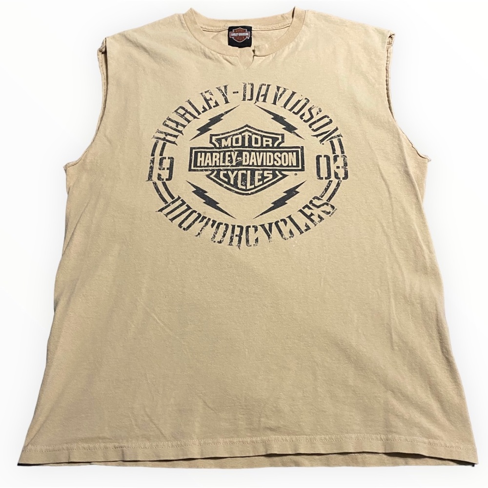 Harley Tan Cement City Sleeveless 🔥